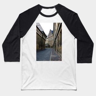 Cobblestone street - Bamberg Germany Baseball T-Shirt